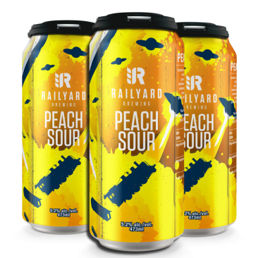 Railyard Peach Sour 4 Cans