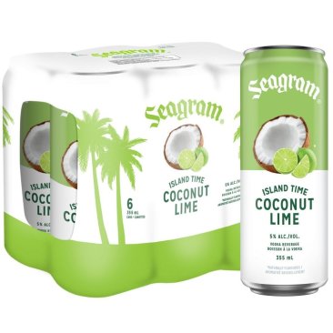 Seagram Island Coconut Lime 6 Cans