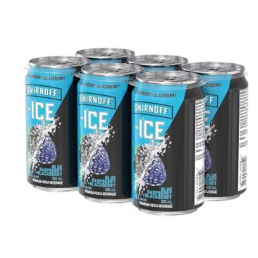 Smirnoff Ice Raspberry & Blackberry 6 Cans
