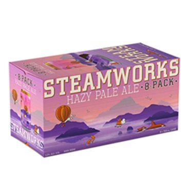 Steamworks Hazy Pale ale 8 Pack