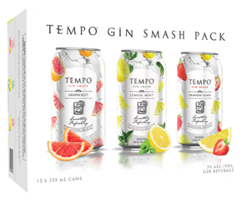 Tempo Gin Smash Mixer Pack 2021 24 Cans