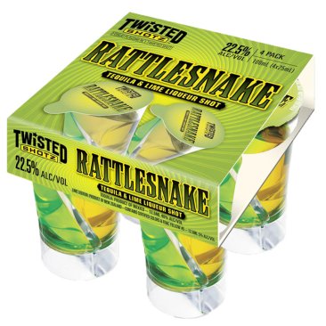 Twisted Shotz Rattlesnake 4 Pack