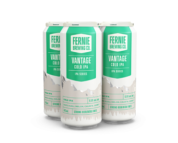 Fernie Brewing Vantage Cold IPA 4 Cans