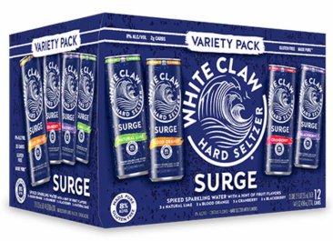 White Claw Surge Variety Pack 12 Cans