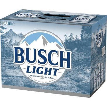 Busch Light 30 Cans