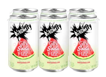 Black Fly Watermelon Gin Fizz 4 Cans