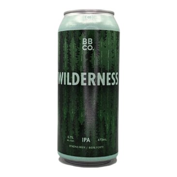 Born Brewing Wilderness West Coast IPA 4 Cans 