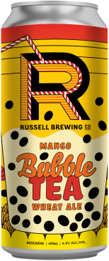 Russell Mango Bubble Tea Wheat Ale 4 Cans