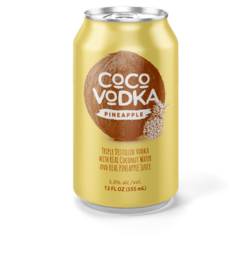 Coco Vodka Pinapple 4 Cans 