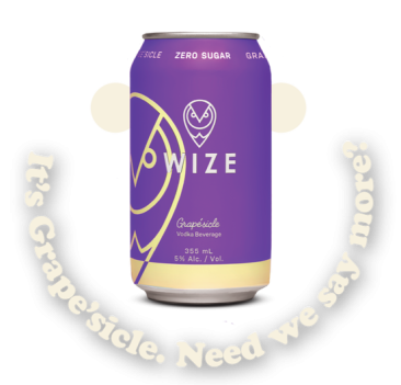 Wize Grape'Sicle Soda 6 Cans