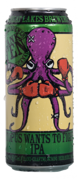 Great Lakes Octopus Wants To Fight IPA 4 Cans