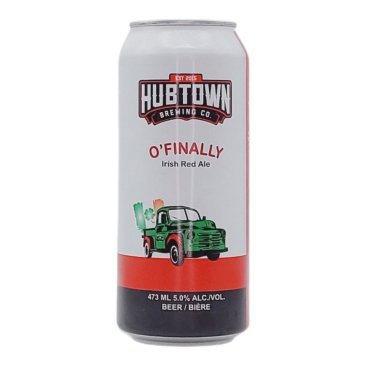 Hub Town O'Finally  Irish Red Ale 4 Cans