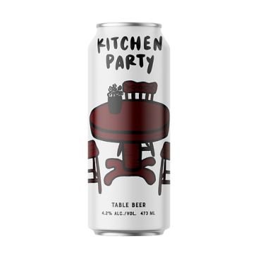 Best Of Kin Kitchen Party Table Beer 4 Cans