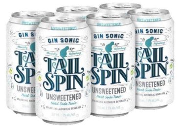 Tail Spin Gin Sonic 6 Cans