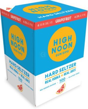 High Noon Grapefruit Vodka & Soda 4 Cans