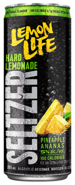 Lemon Life Hard Lemonade Pineapple Seltzer 6 Cans