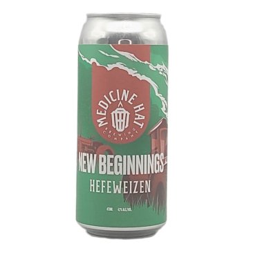 Medicine Hat New Beginning Hefeweizen 4 Cans