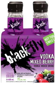Black Fly Vodka Mixed Berry