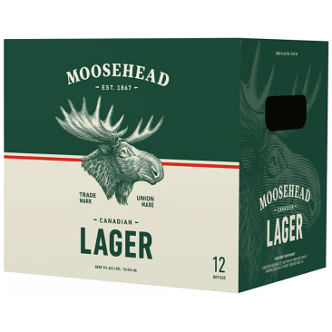 Moosehead Lager 12 Bottles