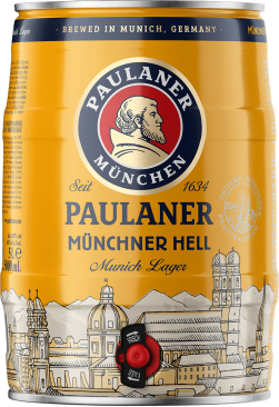 Paulaner Munchner Hell Munich Lager 5000ml