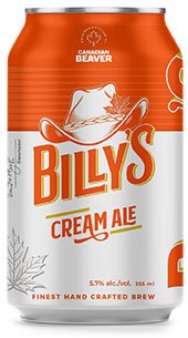 Canadian Beaver Billy's Cream Ale