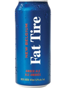 New Belgium Brewing Fat Tire Amber Ale 4 Cans