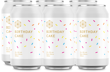 Spectrum Birthday Cake 6 pack